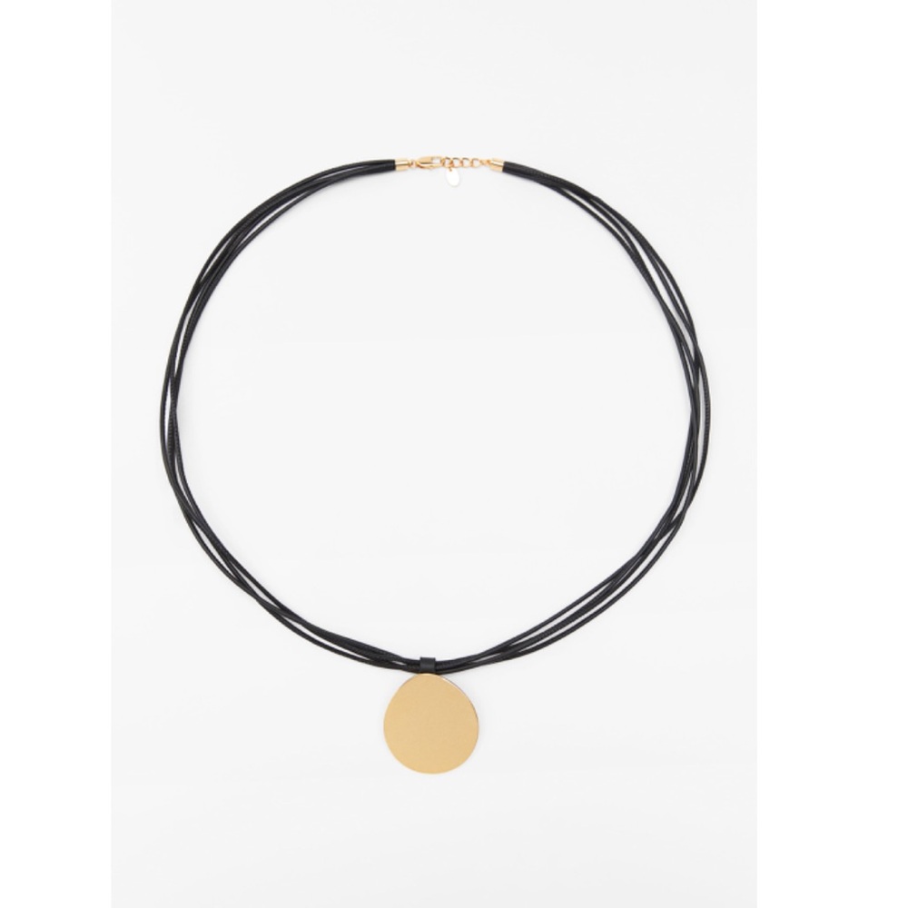 Zara LEATHER CORD NECKLACE |